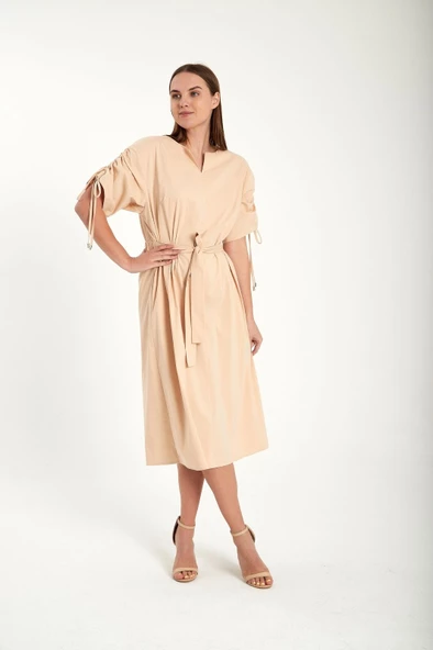 Modatalika Kadın Günlük Şık Elbise - Resim 5