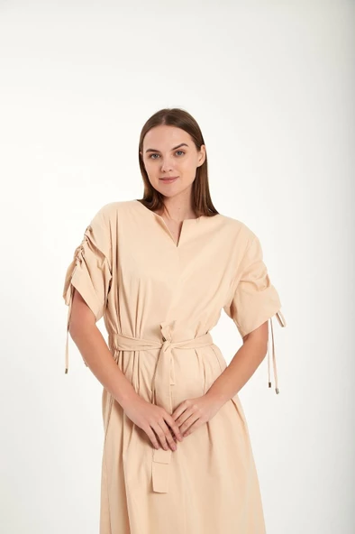 Modatalika Kadın Günlük Şık Elbise - Resim 4