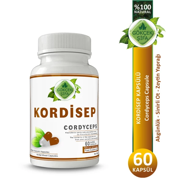 Kordisep Kapsül (CORDYCEPS CAPSULE) 60 Adet