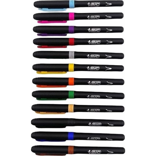 Bic Intensity Premium Keçeli Kalem 12 Renk - 3