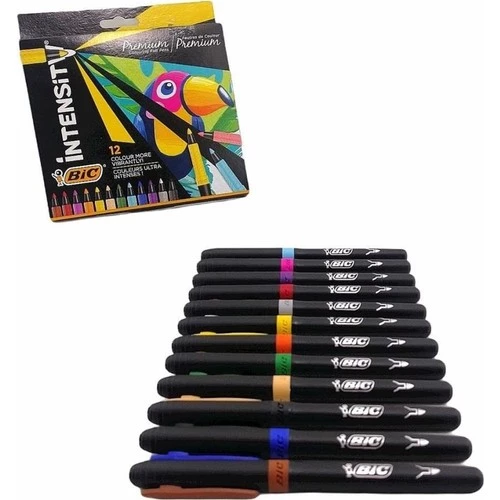 Bic Intensity Premium Keçeli Kalem 12 Renk - 2