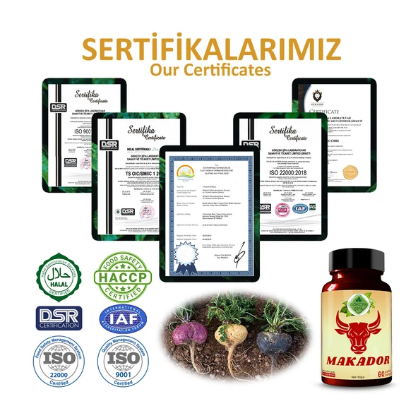 Makador Kapsül (MACADOR CAPSULE) 60 Adet - 5