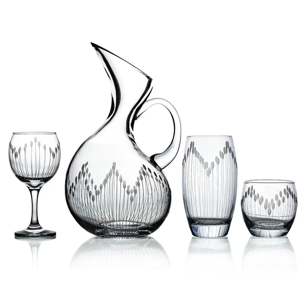 Decocia Pudgy 37 Parça Bardak Çeyiz Seti Ördek Karaflı Vega Desenli ürün görseli