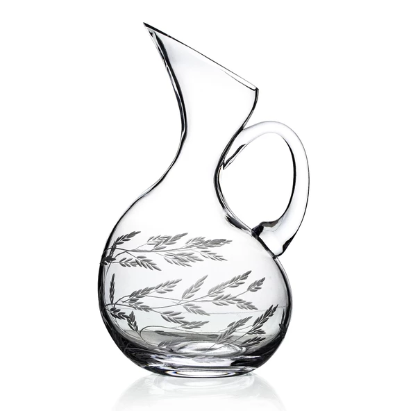 Decocia Pudgy 37 Parça Bardak Çeyiz Seti Ördek Karaflı Sürgün Desenli - Resim 3