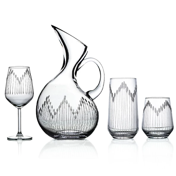 Decocia Kazaan 37 Parça Bardak Çeyiz Seti Ördek Karaflı Vega Desenli ürün görseli