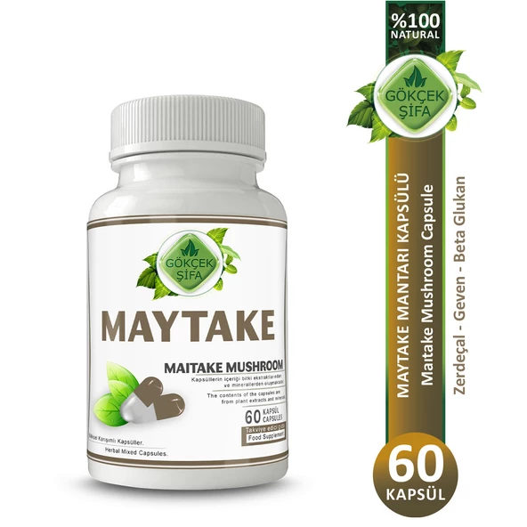 Maytake Kapsül (Maitake Capsule) 60 Adet