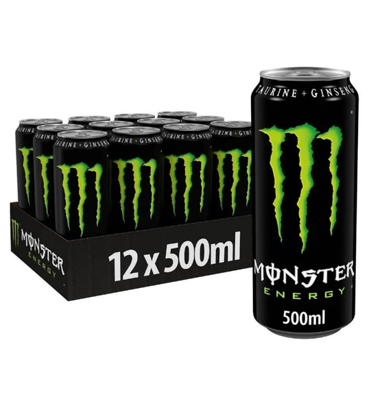 Monster Orijinal Enerji İçeceği 500 ml x 12 adet - 2