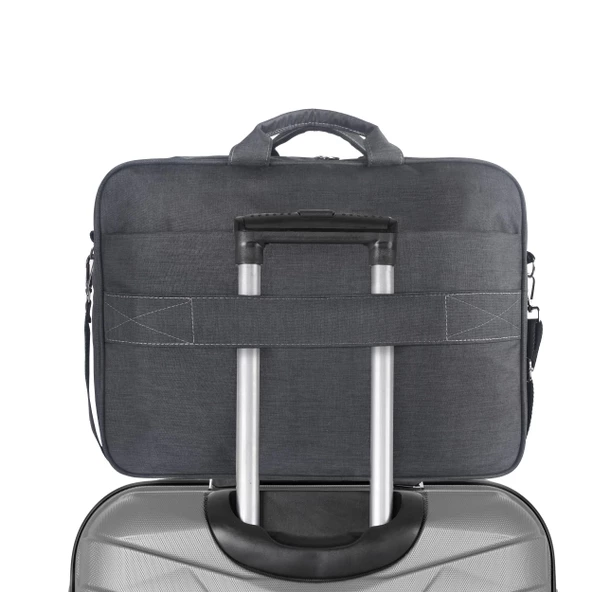 Vegmann Norma 17.3 inç Dizüstü Bilgisayar Uyumlu Evrak ve Laptop Çantası - 7