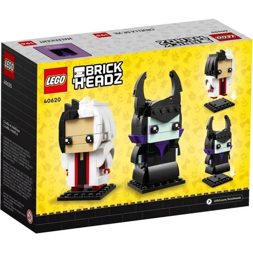LEGO Brickheadz 40620 Cruella İle Maleficent - 2