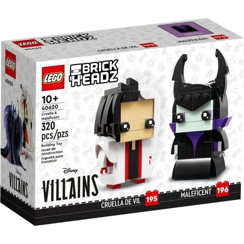 LEGO Brickheadz 40620 Cruella İle Maleficent