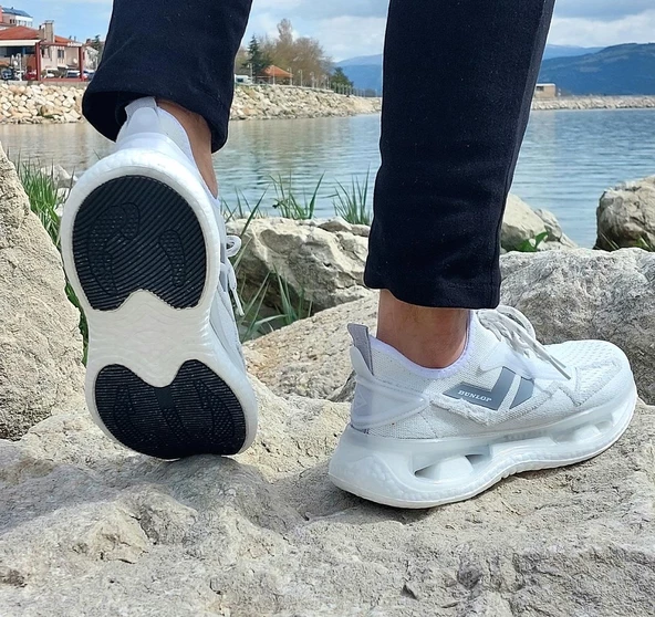 Dunlop 2357-2356 Beyaz Air Yumuşak Taban Erkek Spor Ayakkabı - 7