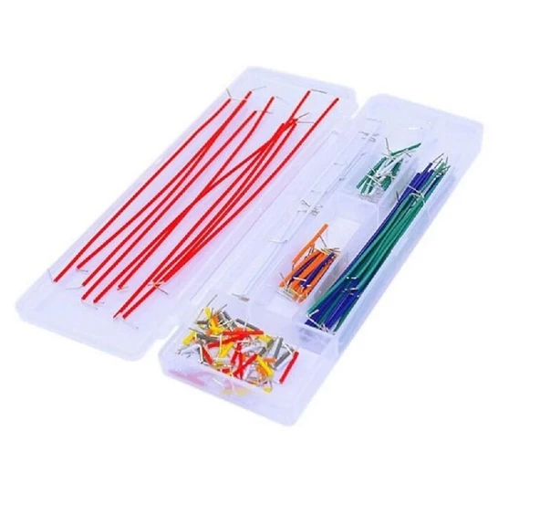140 Parça Kutulu Kablo Seti - Breadboard 140 Adet Jumper Kablo - Resim 3