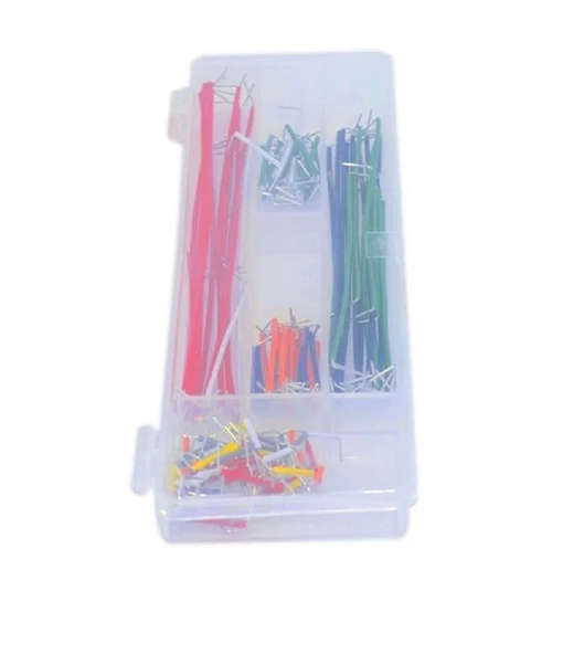 140 Parça Kutulu Kablo Seti - Breadboard 140 Adet Jumper Kablo - Resim 4