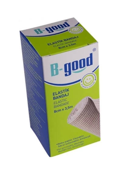 B-Good Elastik Bandaj 8 cm x 3.5 m