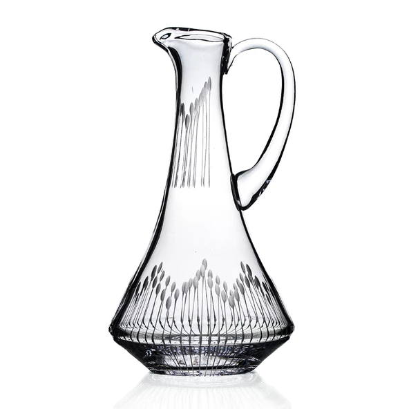 Decocia Pudgy 31 Parça 6 Kişilik  Bardak Çeyiz Seti Dik Karaflı Vega Desenli - Resim 3