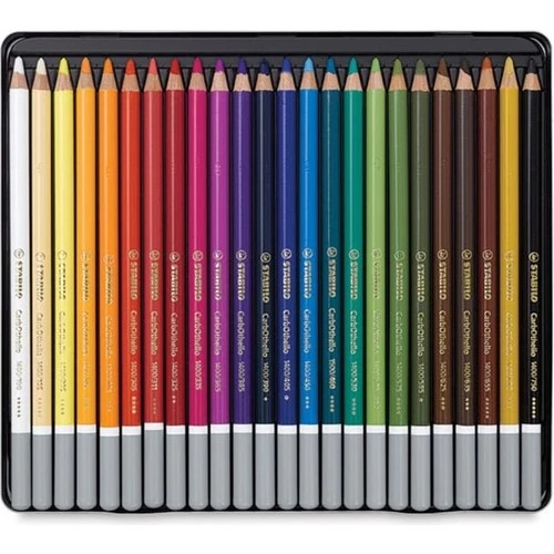 Stabilo Carbothello 24 Renk Metal Kutu - 2