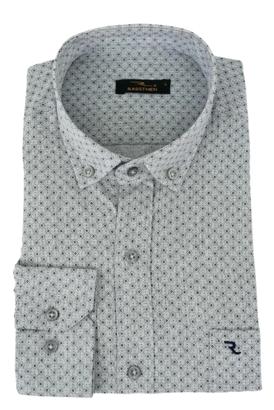 Erkek Klasik Uzun Kol Puantiyeli Gömlek BGL-ST02764 ürün görseli