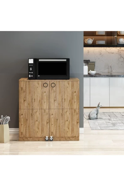 Nur Mobilya Çok Amaçlı Dolap Kiler Dolabı - 2