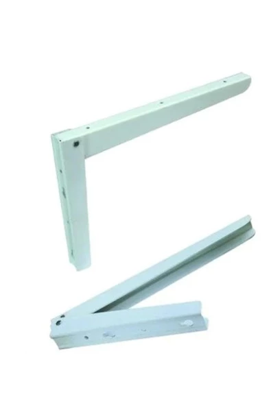 Nur Mobilya Katlanır Mutfak Masası Beyaz - 4