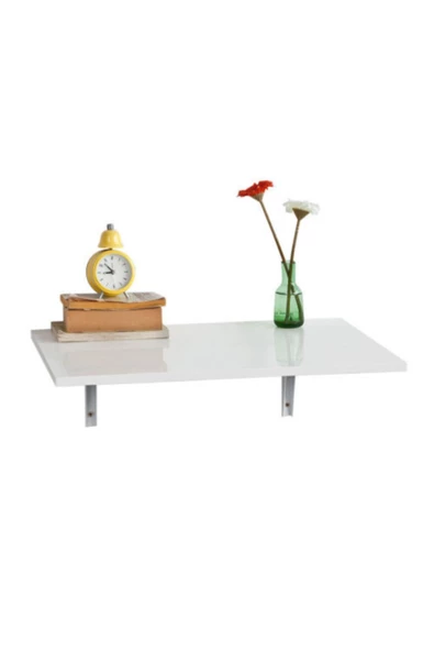 Nur Mobilya Katlanır Mutfak Masası Beyaz - 2