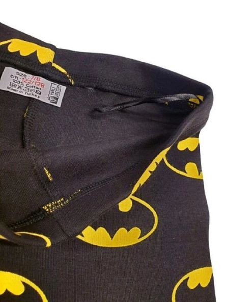 Batman Likralı Penye Çocuk Şort - 4