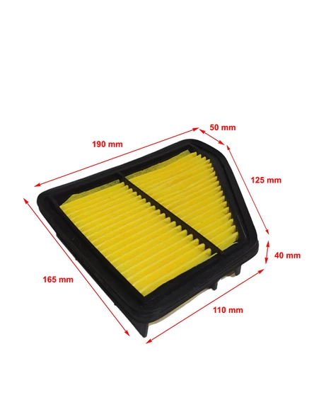 Honda Civic VIII 1.4 73 Kw, 100 Hp 2008-2012 Hava Filtresi - Resim 2