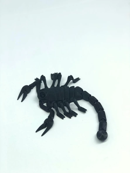 3D Hareketli Akrep Figürlü Oyuncak - Siyah - Resim 7