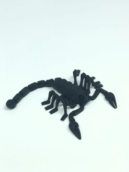 3D Hareketli Akrep Figürlü Oyuncak - Siyah - Resim 4
