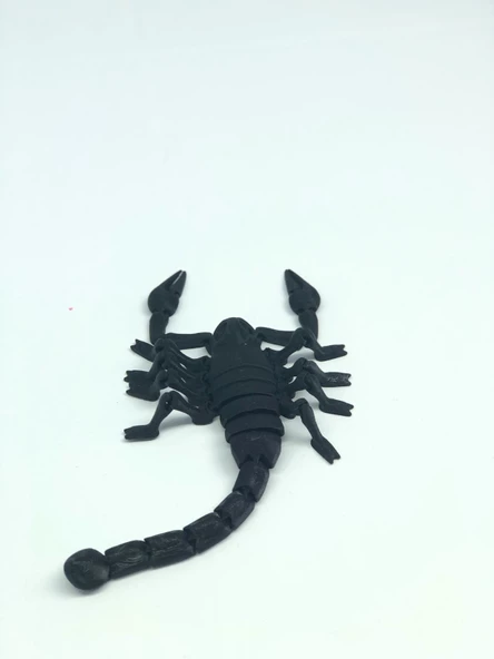 3D Hareketli Akrep Figürlü Oyuncak - Siyah - Resim 5