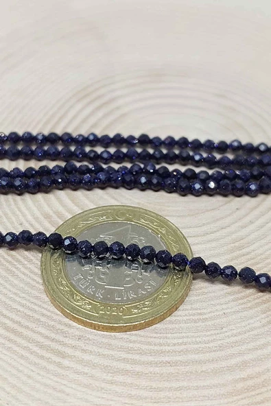 Yıldız Taşı Lacivert Dizi 2,5mm - Resim 3