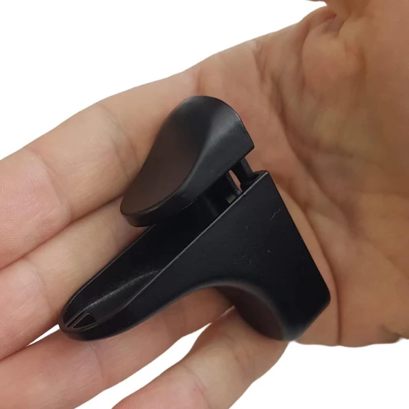 Pelikan Ayarlanabilir Etajer Cam Tutucu Ahşap Raf Tutucu Cam Etejeri Metal Vidalı Siyah (4 ADET) - 4