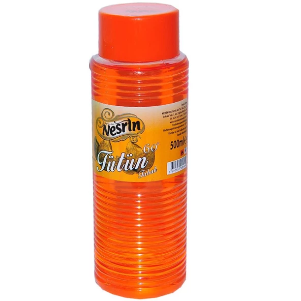 Nesrin Tütün Kolonyası 500ML 60 Derece Pet Şişe - 5