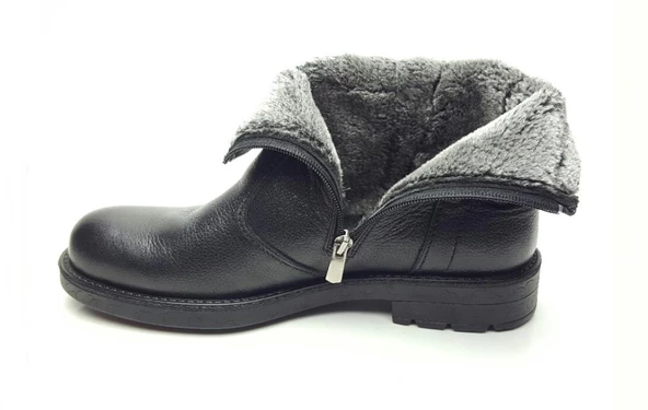 Erkek Bot Tam Kışlık İçi Tüylü Kauçuk Taban - 3