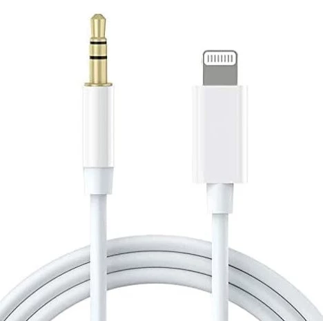 Iphone Uyumlu Lightning 3.5 Mm Aux Apple Audio Dönüştürücü Kablo