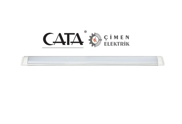 10 ADET CATA CT 2478 36 W Led Bant Armatür 6400K Beyaz Işık