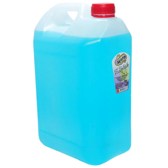 Nesrin Zambak Kolonyası Mavi 5 Litre Kiloluk Bidon 60 Derece - 3
