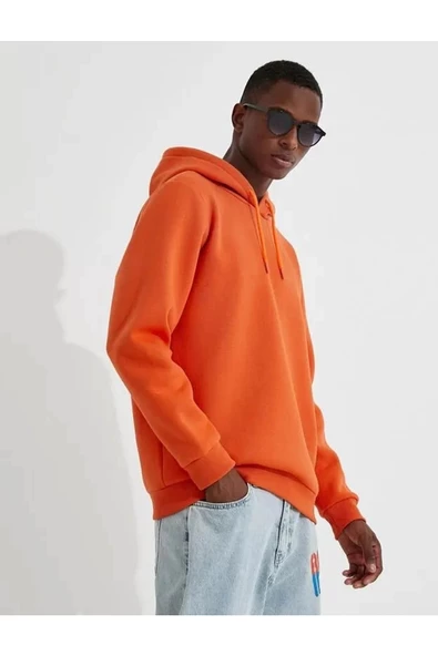 Erkek Sweatshirt Turuncu 3wam70050mk - 2