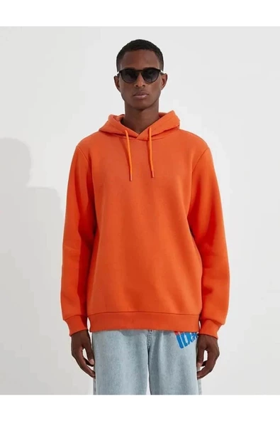 Erkek Sweatshirt Turuncu 3wam70050mk - 3
