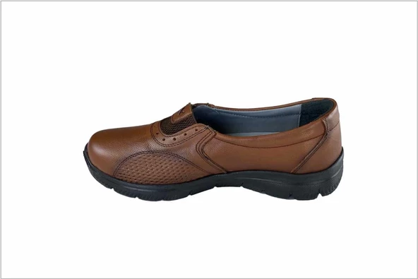 Kadın Anatomik Konfor Ayakkabı 032-0002 - TABA - 2