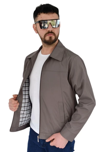 Erkek Büyük Beden Spor Mevsimlik Mont 920 BGL-ST02755 - Resim 4