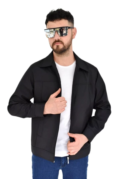 Erkek Büyük Beden Spor Mevsimlik Mont 920 BGL-ST02755 - Resim 10