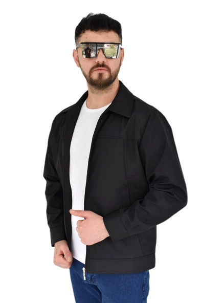 Erkek Büyük Beden Spor Mevsimlik Mont 920 BGL-ST02755 - Resim 6