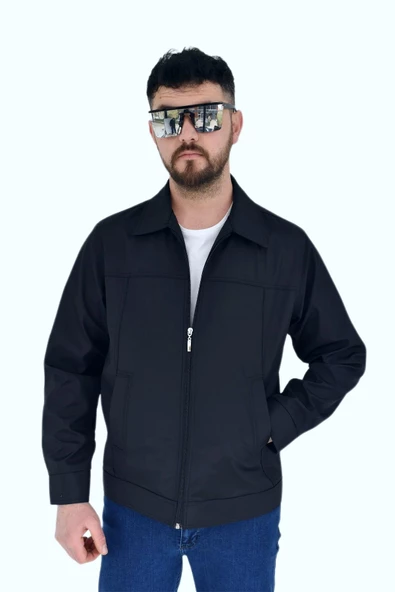 Erkek Büyük Beden Spor Mevsimlik Mont 920 BGL-ST02755 - Resim 3