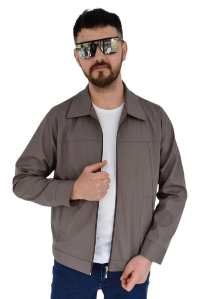 Erkek Büyük Beden Spor Mevsimlik Mont 920 BGL-ST02755 - Resim 8