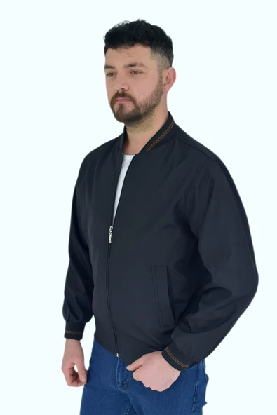Erkek Büyük Beden Spor Mevsimlik Mont 900 BGL-ST02712 - 4