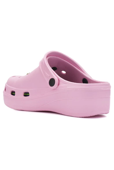 Günlük Kadın Yüksek Masaj Taban Tokalı Sandalet Sabo Doktor Hemşire Aşçı Terlik  247 - 9