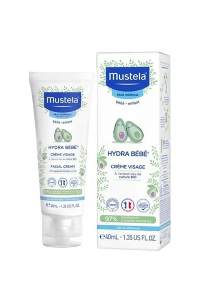 Mustela Hydra Bebe Face Cream 40 ml - 2