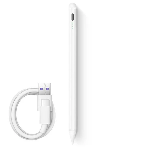 Polham 100mAh Şarjlı Universal İos ve Android Uyumlu Dokunmatik Stylus Kalem, Telefon Tablet Kalemi - 5