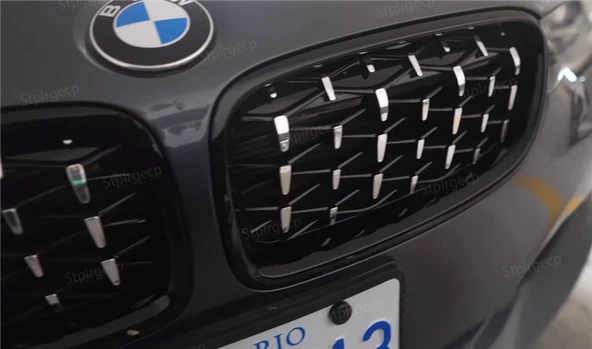 Bmw F30 Ön Panjur Böbrek Diamond Model - 2