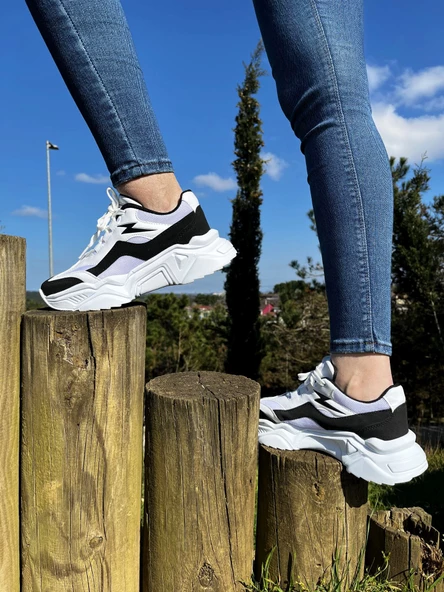 Devida Mestra Serisi 5 CM Yüksek Taban Kadın Spor Ayakkabı^|tr_TR:Devida Mestra Series 5 CM High Sole Women's Sports Shoes - 7